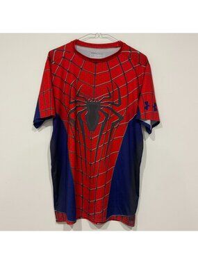 Under Armour Amazing Spiderman 2 Marvel Compression Shirt Size 2XL